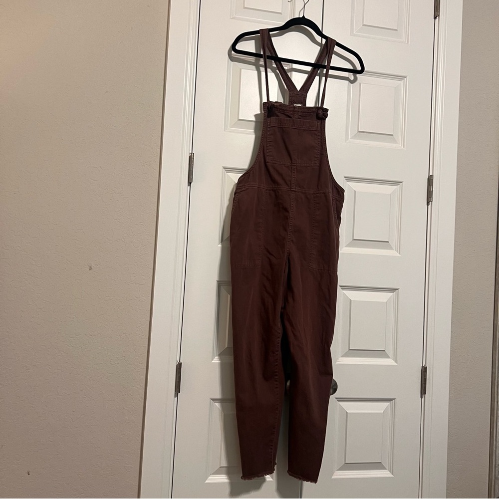 Aerie Chocolate Women's Jeans Overalls